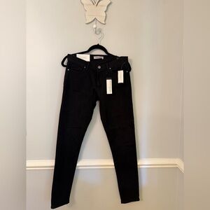 Banana Republic Jeans Skinny Ankle Denim Black 28L  NWT